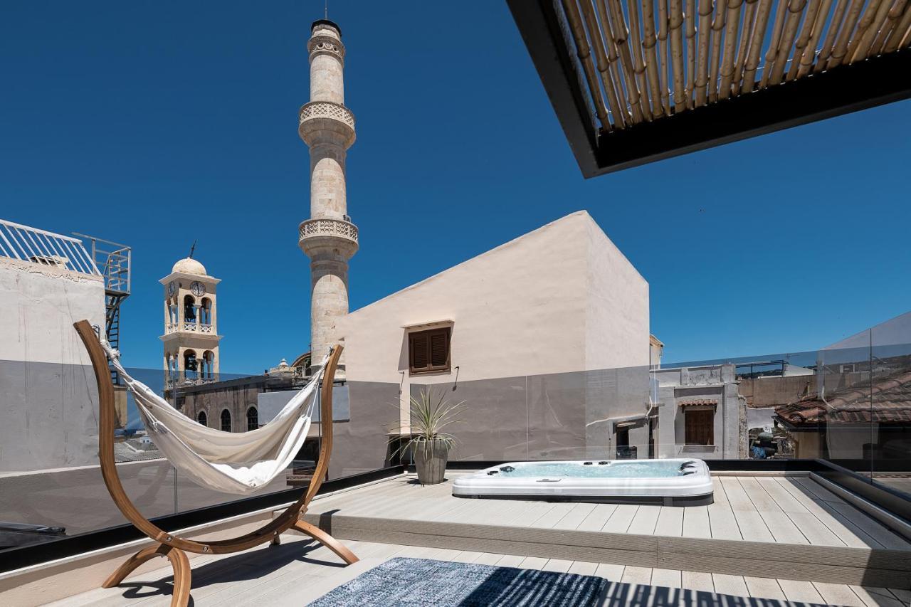 Agazade Bey Appartement Chania  Buitenkant foto