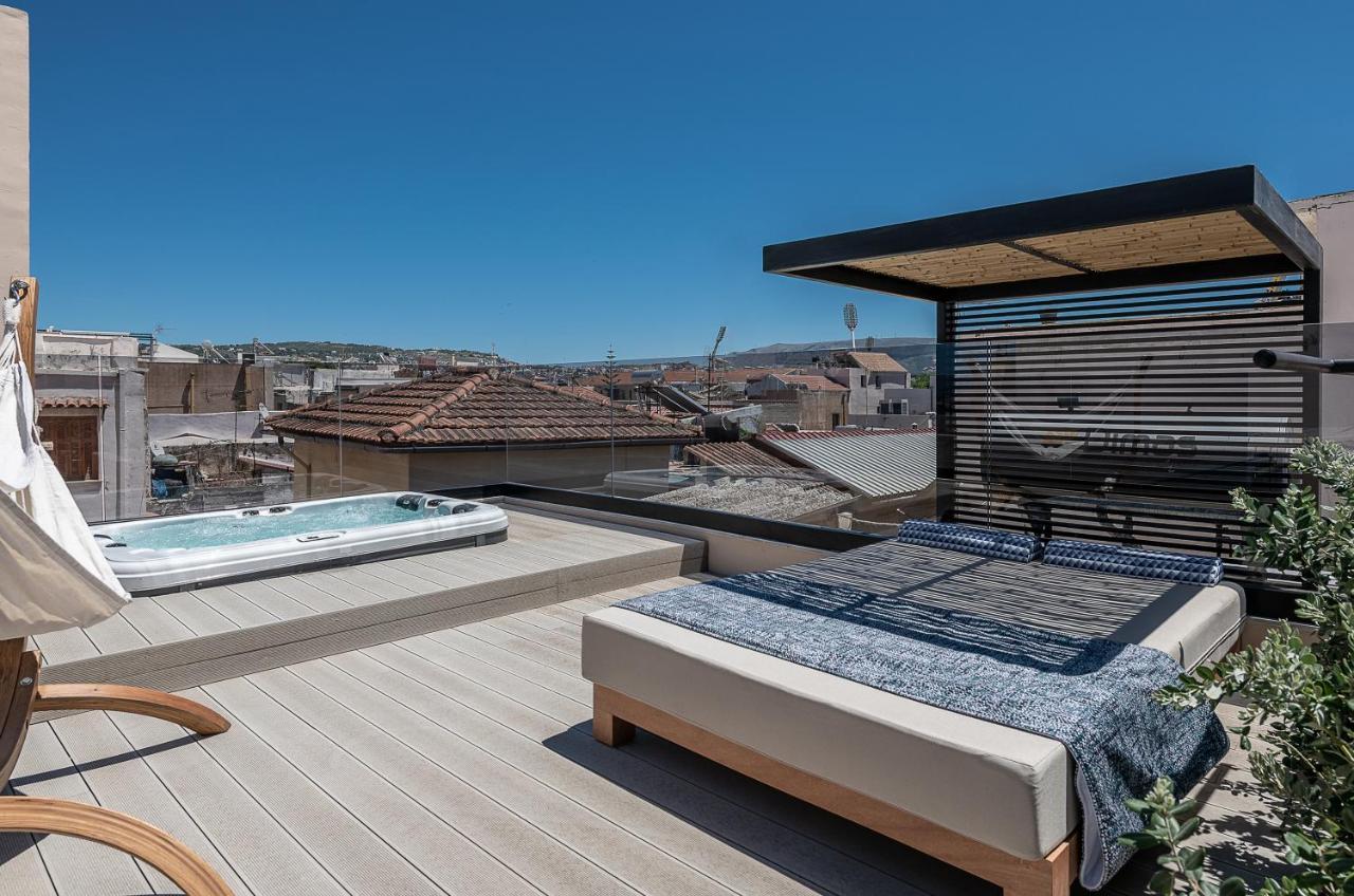 Agazade Bey Appartement Chania  Buitenkant foto